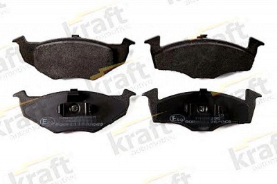 KRAFT AUTOMOTIVE 6000345 -  Комплект тормозных колодок, дисковый тормоз